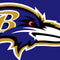 NFL Baltimore Ravens Large Logo Galaxy Buds Live Skin